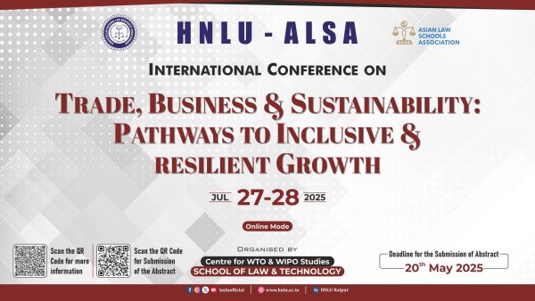 Poster HNLU- ALSA International Conference